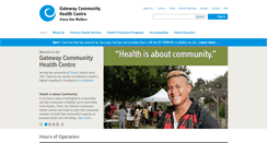 Desktop Screenshot of gatewaychc.org